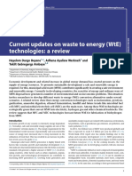 Current Updates On Waste To Energy