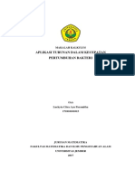 Aplikasi Turunan Dalam Kecepatan Pertumbuhan Bakteri