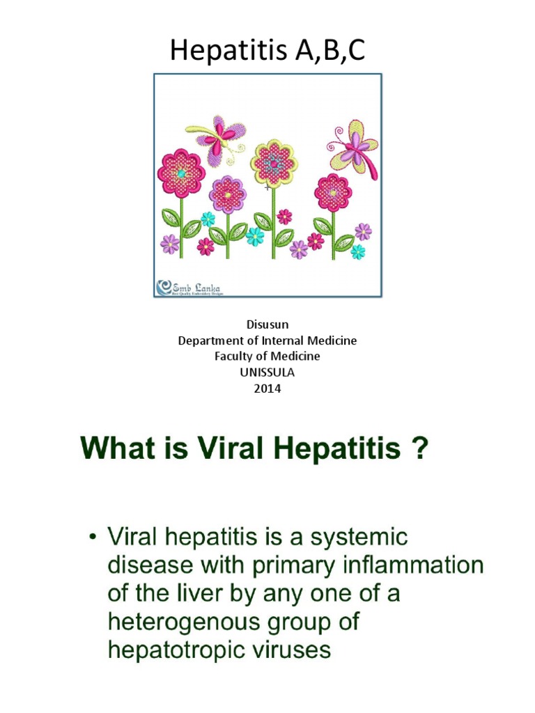 Overview of Hepatitis A, B, and C | PDF