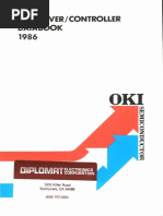 1996 OKI LCD Driver Controller Databook