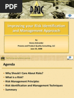 Download Improving your Risk Identification and Management Approach by Henry Schneider SN3673662 doc pdf