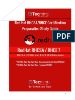 RHCSA - RHCE Prepartion Study Guide