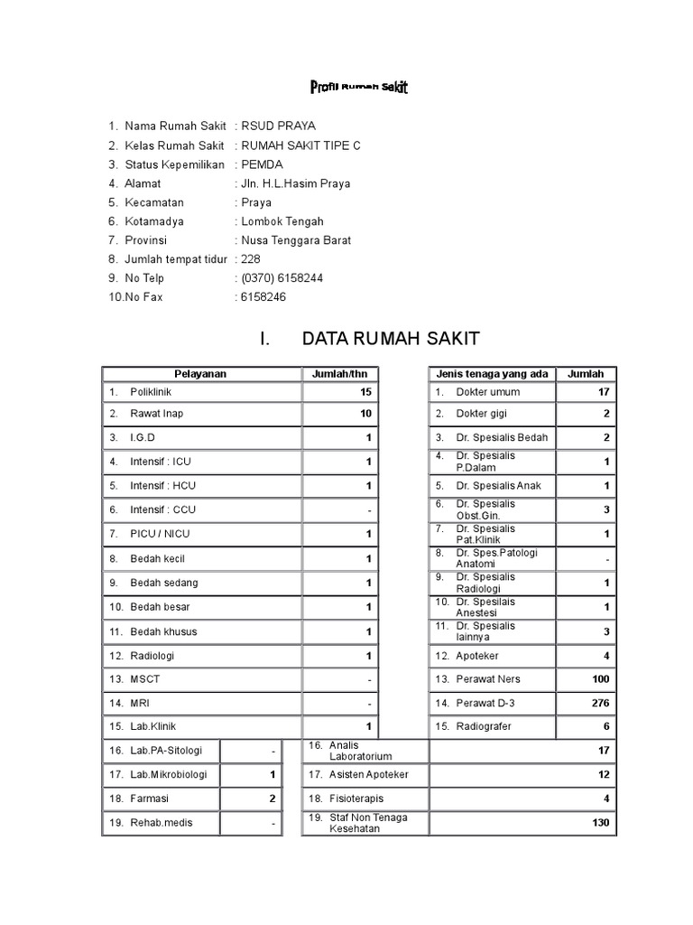 Profil RS | PDF