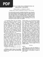 1e. Sex Role Stereotypes