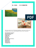 A História Da República Brasileira - 5º Ano: 3º e 4º Bimestre