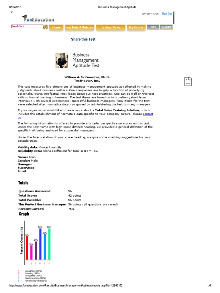 business-management-aptitude-wisdom-test-assessment