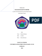 MAKALAH STATISTIK DASAR