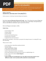 How to Crack GATE_IES_BARC_ Electronic Devices and Circuits(EDC)