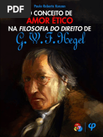 KONZEN, Paulo Roberto, O Conceito de Amor Ético Na Filosofia Do Direito de G. W. F. Hegel