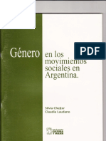 Género en Los Movimientos Sociales en Argentina