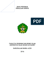 Buku Pedoman Penulisan Skripsi Revisi