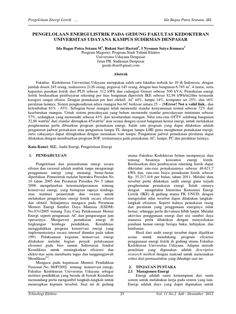 Contoh Artikel Ilmiah Teknik Elektro Contoh Artikel Ilmiah Teknik Elektro