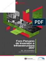 Foro Peruano de Inversión e Infraestructura 2017