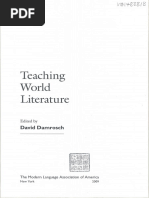 David Damrosch-Teaching World Literature-The Modern Language ...