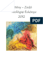 Szecsi Jozsef Kereszteny-Zsido Teol Evkonyv 2012 kzst2012