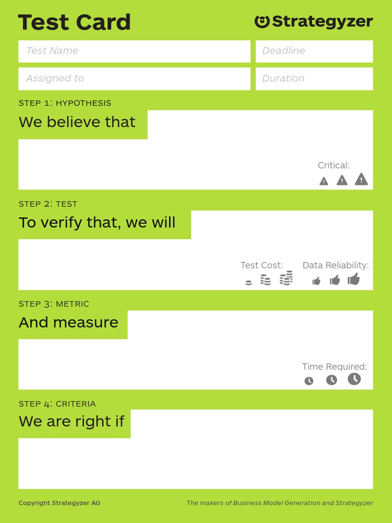 The Test Card PDF | PDF