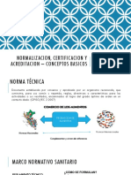 Semana N°10 - NORMALIZACION, CERTIFICACION Y ACREDITACION – CONCEPTOS BASICOS (2)