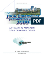 Canadian City Financial Analysis