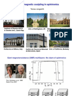 Antiferromagnetic Coulpling in Spintronics: Tomas Jungwirth