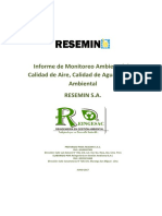 Monitoreo Ambiental RESEMIN S.A