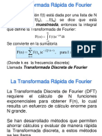 La Transformada Rápida de Fourier PDS