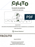 Cuaderno de Ejercicios Articulación de Palabras PDF