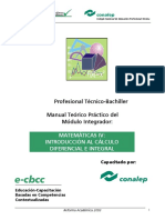 Introduccion Al Cálculo Diferencial e Integral PDF