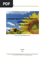 Livro Licenciamento Ambiental Passo a Passo - Ano 2017