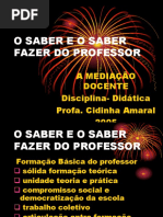 o Saber Do Professor