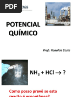 Aula 2 - Sistema de Composição Variavel - Equilibrio Químico