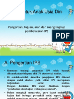 IPS Untuk Anak Usia Dini