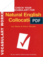 Check Your Vocabulary For Natural English Collocation PDF
