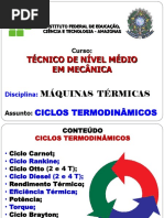  Ciclos Termodinamicos