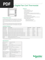 Digital Fan Coil Thermostat TC300