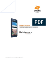 Hydro REACH User Guide Boost en