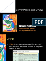 JDBC, Java Server Pages, and Mysql: Fundamentals, Design, and Implementation, 9/E