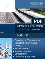 R3 - Stategy Formulation - Railway Transport in Iran