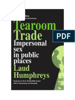 Tearoom Trade Impersonal Sex in Public Places