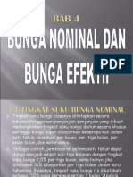 Bab 4 Bunga Nominal & Efektif