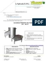 Lavadora Peladora de Tubérculos LPV – 60 I/C