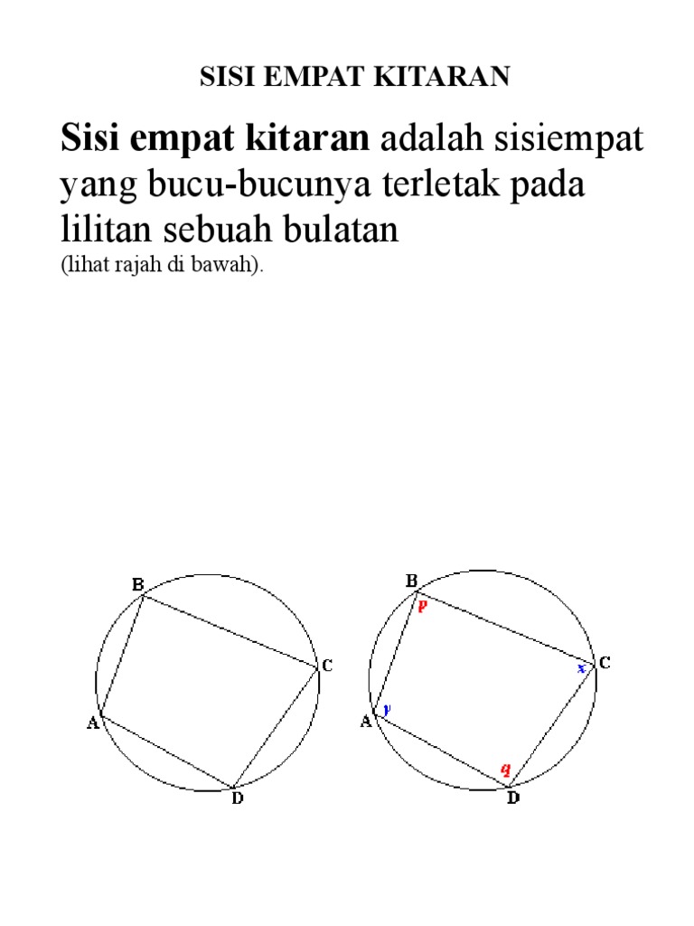 Sisi Empat Kitaran Pdf