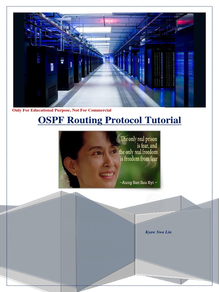 OSPF Myanmar PDF Routing Networking Standards