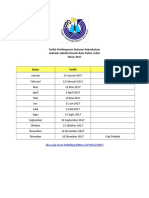 Tarikh Perhimpunan Bulanan Kokurikulum 2017