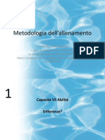 Metodologia Dell'Allenamento