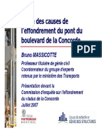 Etude Des Causes de L'effondrement Du Pont Du Boulevard de La Concorde PDF