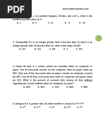 GRE Math Flash Cards - 500 Math