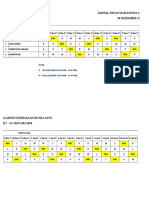 Jadwal Dinas Mahasiswa Akbid Bunda Auni