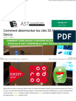 Comment Désimlocker Les Clés 3G Mobilis Et Djezzy - Android-DZ