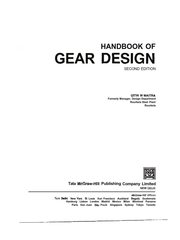 Gitin M PDF Gear Mass Production