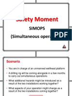 Safety Moment - SIMOPS Gas Venting